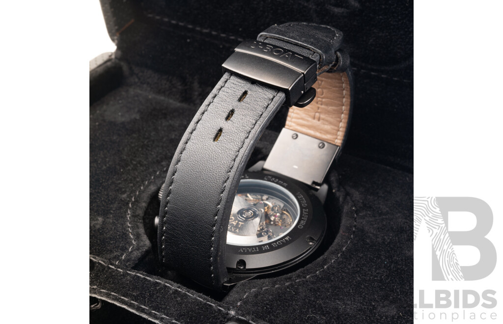 U-Boat 53mm Classico Lefty Black Carbon Fiber, Model 2277