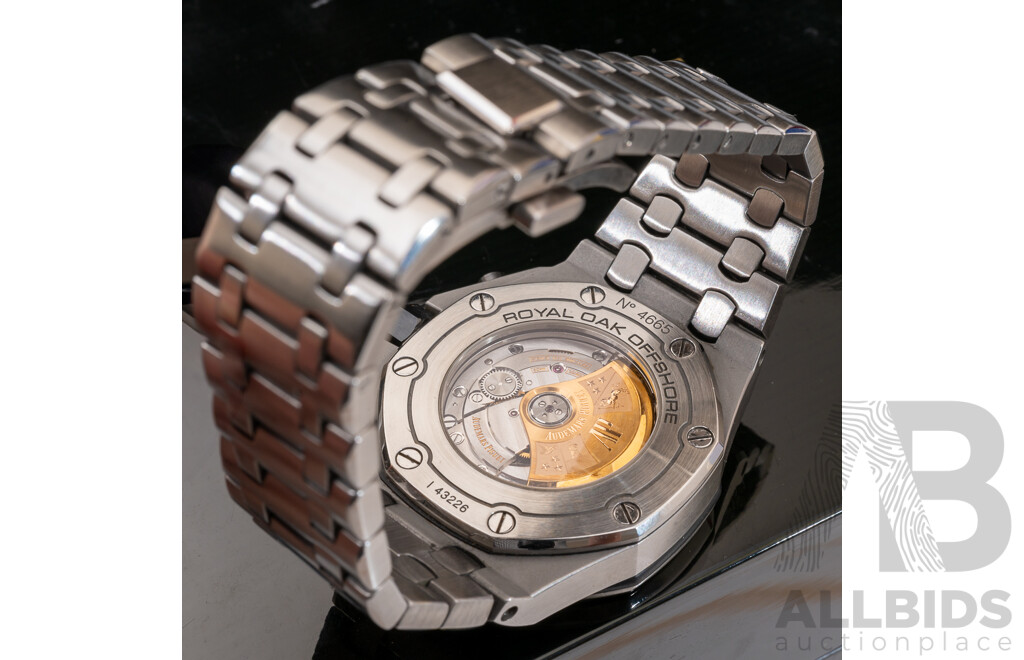 Audemars 42mm Piguet Offshore Safari, Model 26470ST.OO.A801CR.01