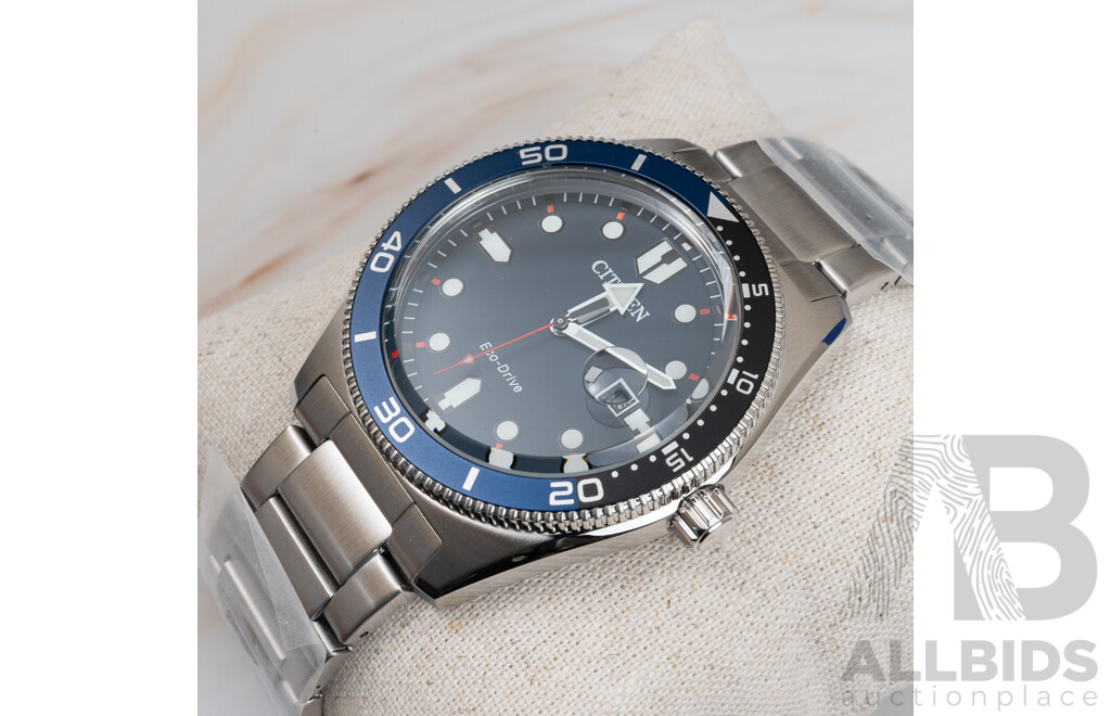 Citizen 43mm Eco-Drive Watch, Model AW1761-89L