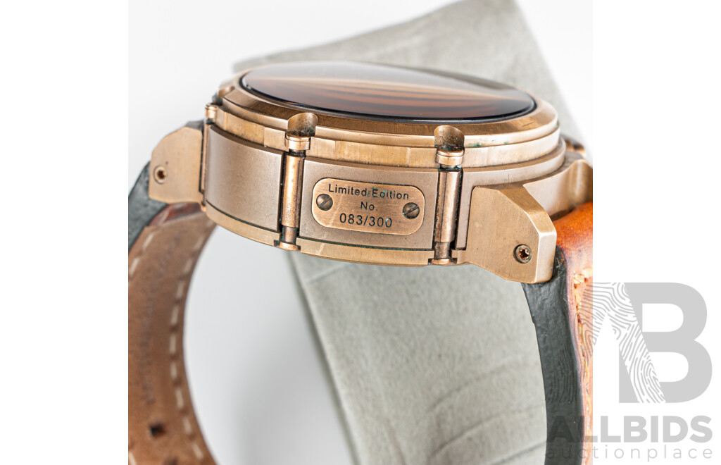 U-Boat 46mm Limited Edition Chimera U-51 Bronze Watch, 083 of 300, Model 6945