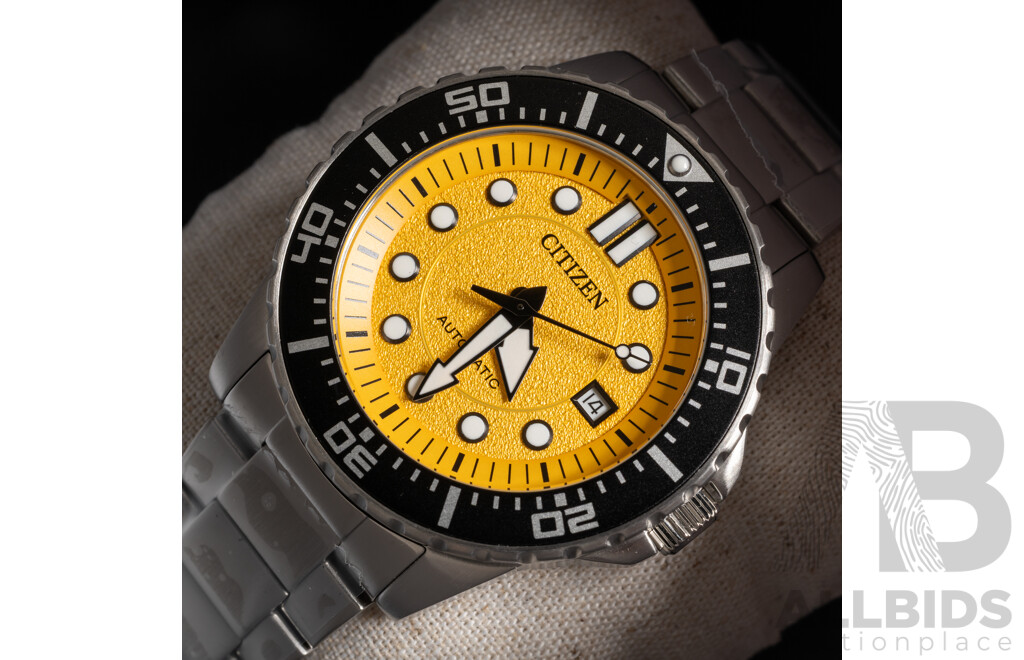 Citizen 43mm Mechanical Collection Watch, Model NJ0170-83Z