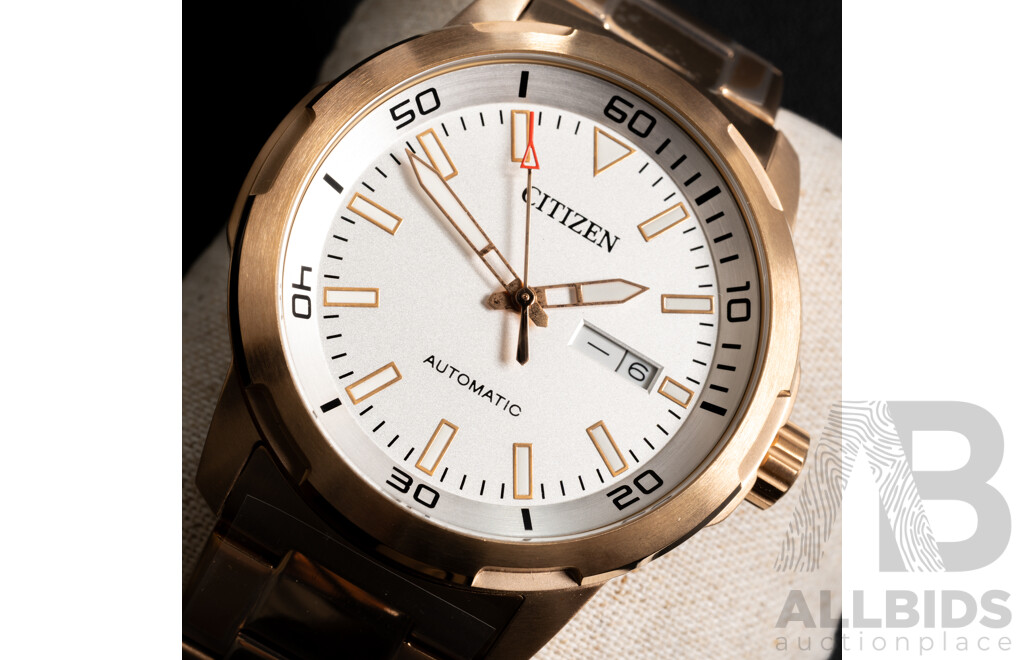 Citizen 44mm Mechanical Collection Automatic Watch, Model NH8373-88A
