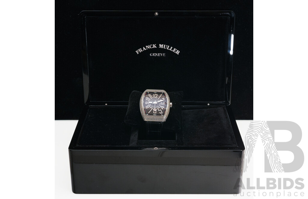 Franck Muller Vanguard V45 Black Diamond