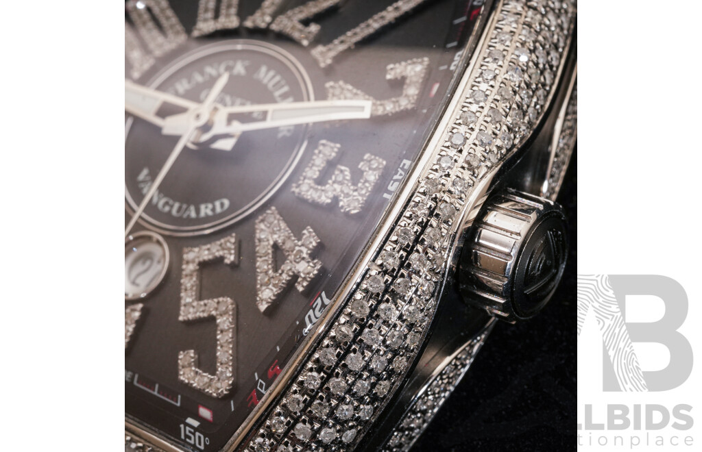 Franck Muller Vanguard V45 Black Diamond