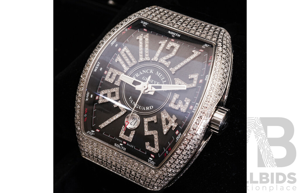 Franck Muller Vanguard V45 Black Diamond