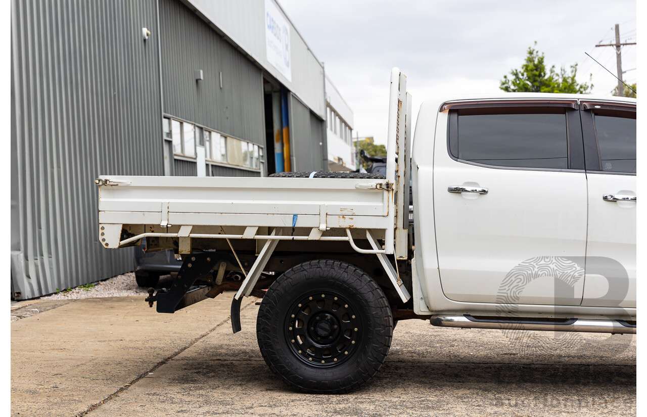 3/2012 Ford Ranger XLT 3.2 (4x4) PX Dual Cab Chassis Cool White Turbo Diesel 3.2L