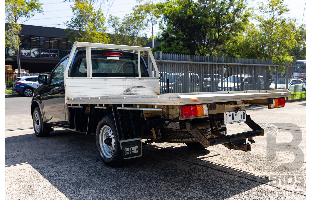 07/2019 Isuzu D-Max SX Low-Ride 4x2 (RWD) TF MY19 C/Chas Cosmic Black Pearl Turbo Diesel 3.0L