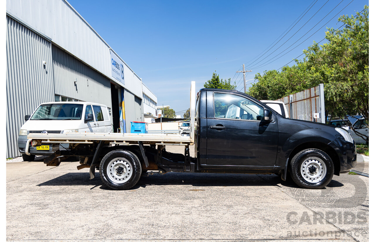 07/2019 Isuzu D-Max SX Low-Ride 4x2 (RWD) TF MY19 C/Chas Cosmic Black Pearl Turbo Diesel 3.0L