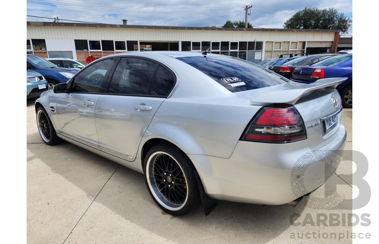 9/2009 Holden Calais V VE MY09.5 4d Sedan Silver Or Chrome 3.6L