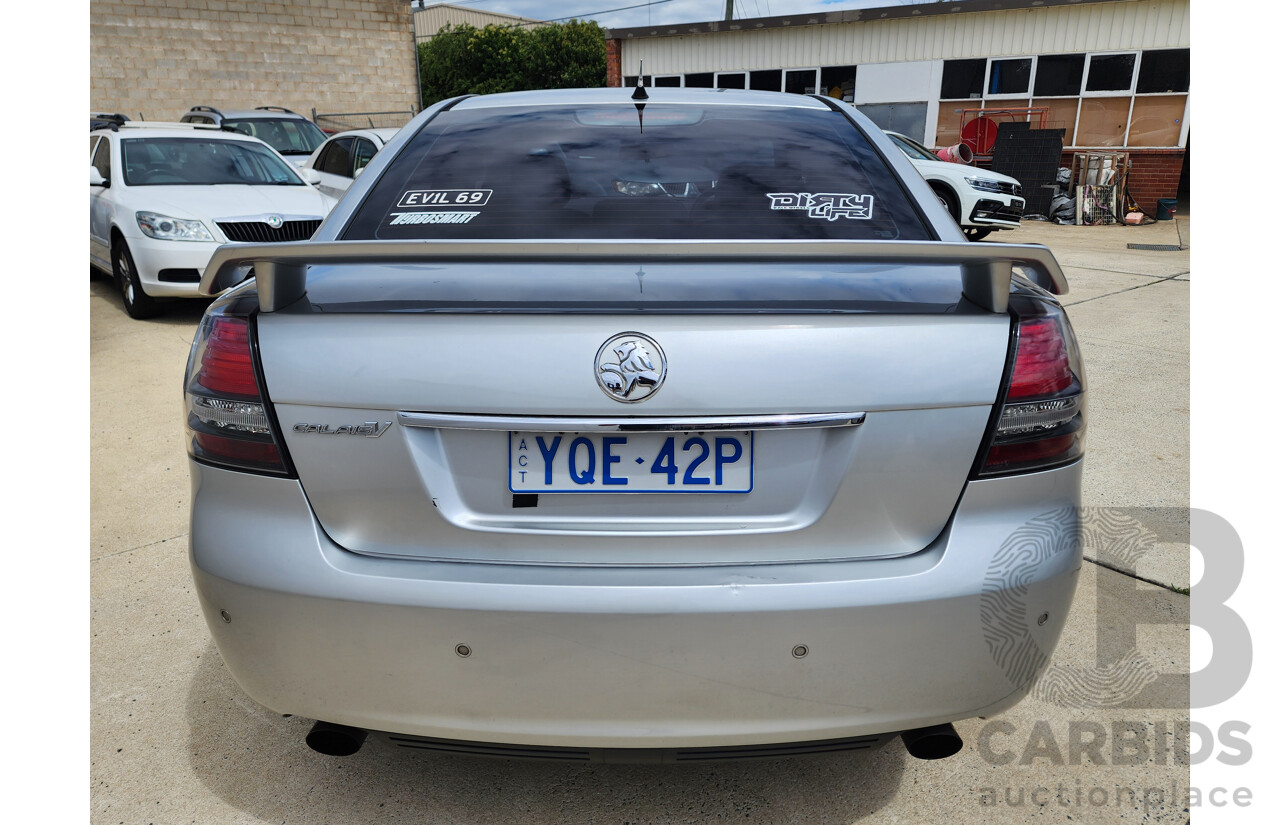 9/2009 Holden Calais V VE MY09.5 4d Sedan Silver Or Chrome 3.6L