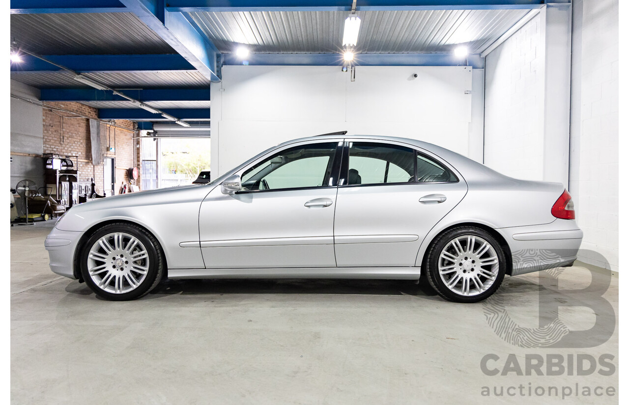 6/2008 Mercedes-Benz E280 Elegance 211 MY07.5 4d Sedan Iridium Silver Metallic V6 3.0L