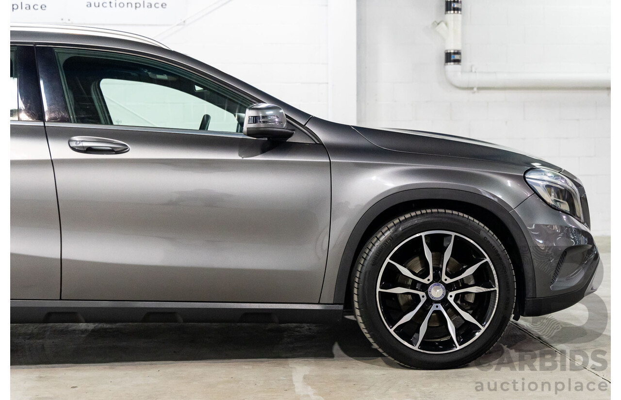 7/2014 Mercedes-Benz GLA250 4Matic X156 4d Wagon Mountain Grey Metallic Turbo 2.0L