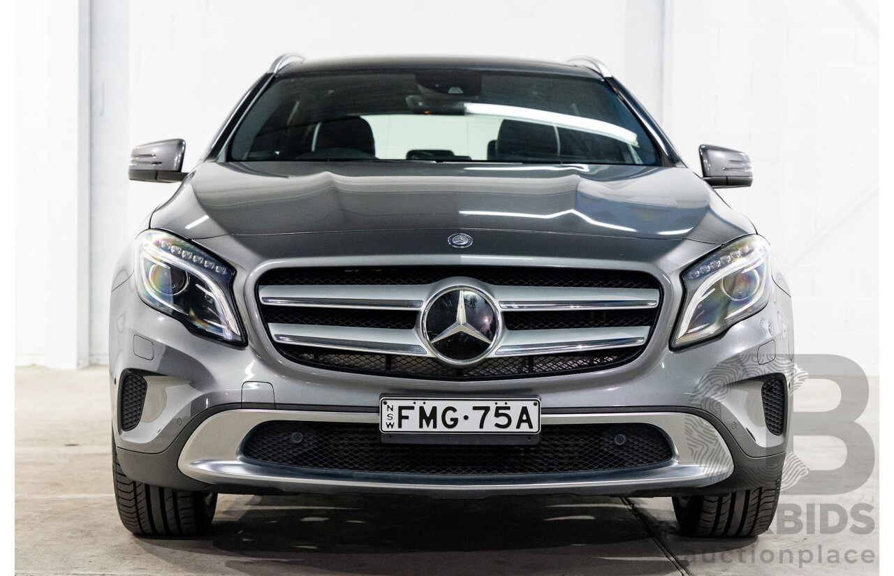 7/2014 Mercedes-Benz GLA250 4Matic X156 4d Wagon Mountain Grey Metallic Turbo 2.0L