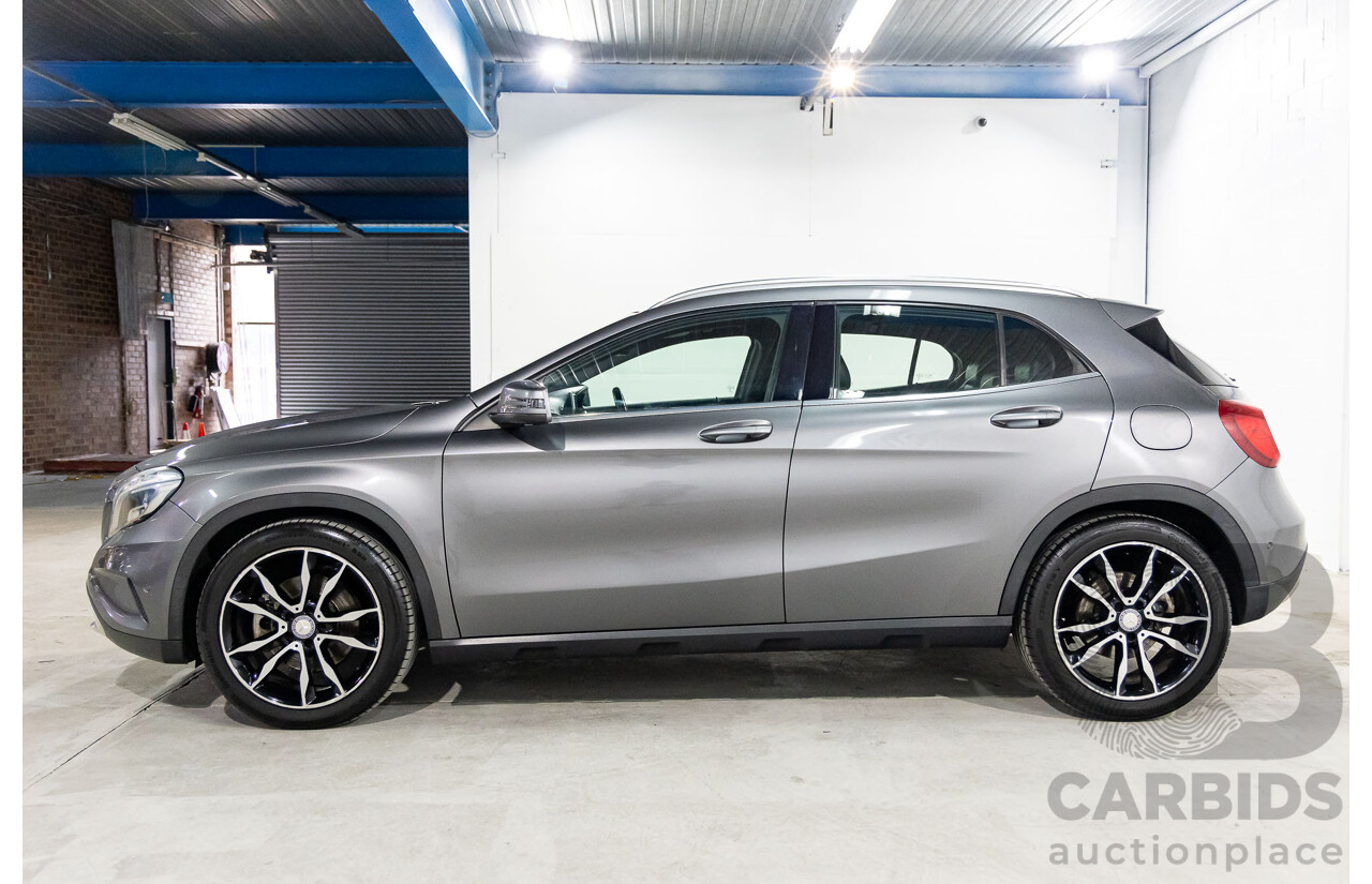 7/2014 Mercedes-Benz GLA250 4Matic X156 4d Wagon Mountain Grey Metallic Turbo 2.0L