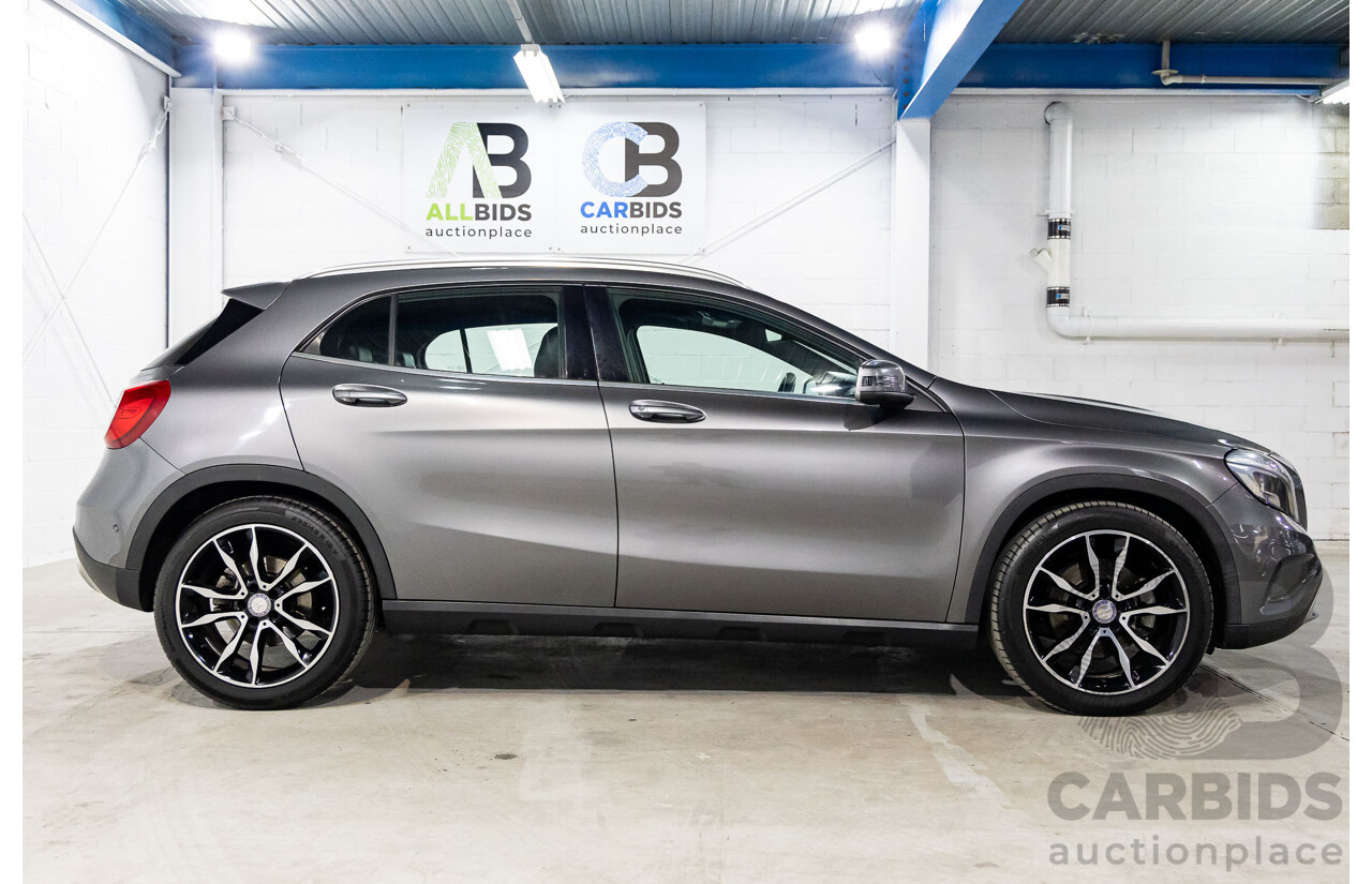 7/2014 Mercedes-Benz GLA250 4Matic X156 4d Wagon Mountain Grey Metallic Turbo 2.0L