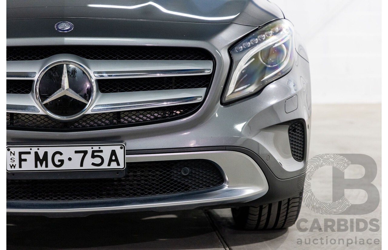 7/2014 Mercedes-Benz GLA250 4Matic X156 4d Wagon Mountain Grey Metallic Turbo 2.0L