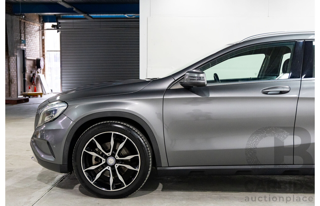 7/2014 Mercedes-Benz GLA250 4Matic X156 4d Wagon Mountain Grey Metallic Turbo 2.0L