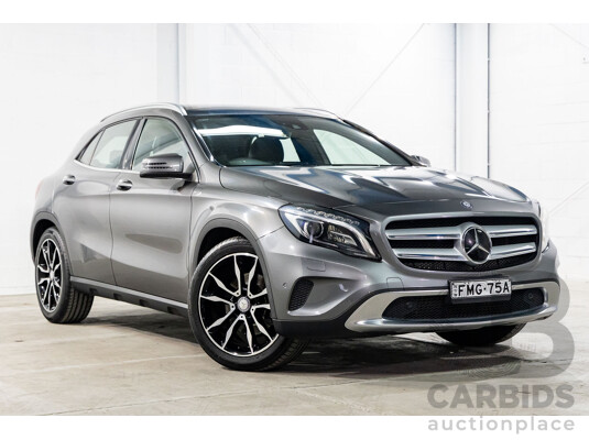 7/2014 Mercedes-Benz GLA250 4Matic X156 4d Wagon Mountain Grey Metallic Turbo 2.0L