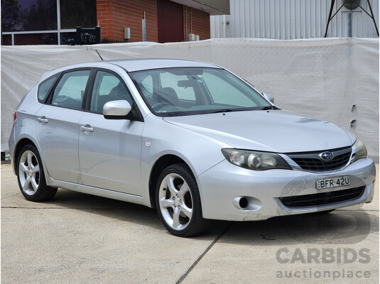 4/2008 Subaru Impreza R (awd) MY08 5d Hatchback Silver Or Chrome 2.0L