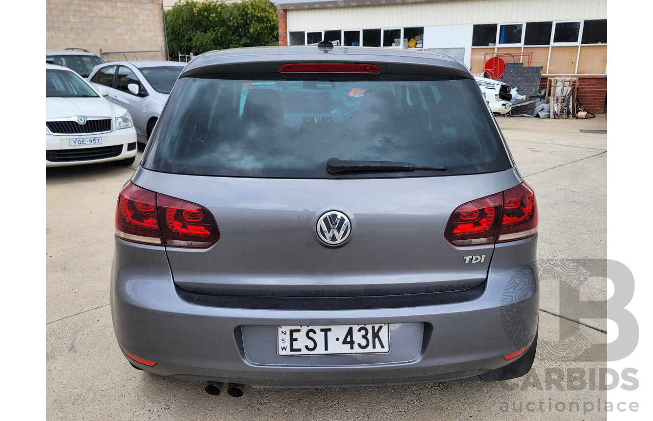 10/2009 Volkswagen Golf 103 TDI Comfortline 1K MY10 5d Hatchback Grey 2.0L