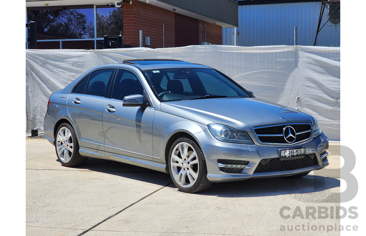 11/2013 Mercedes-Benz C250 Avantgarde BE W204 MY13 4d Sedan Silver 1.8L