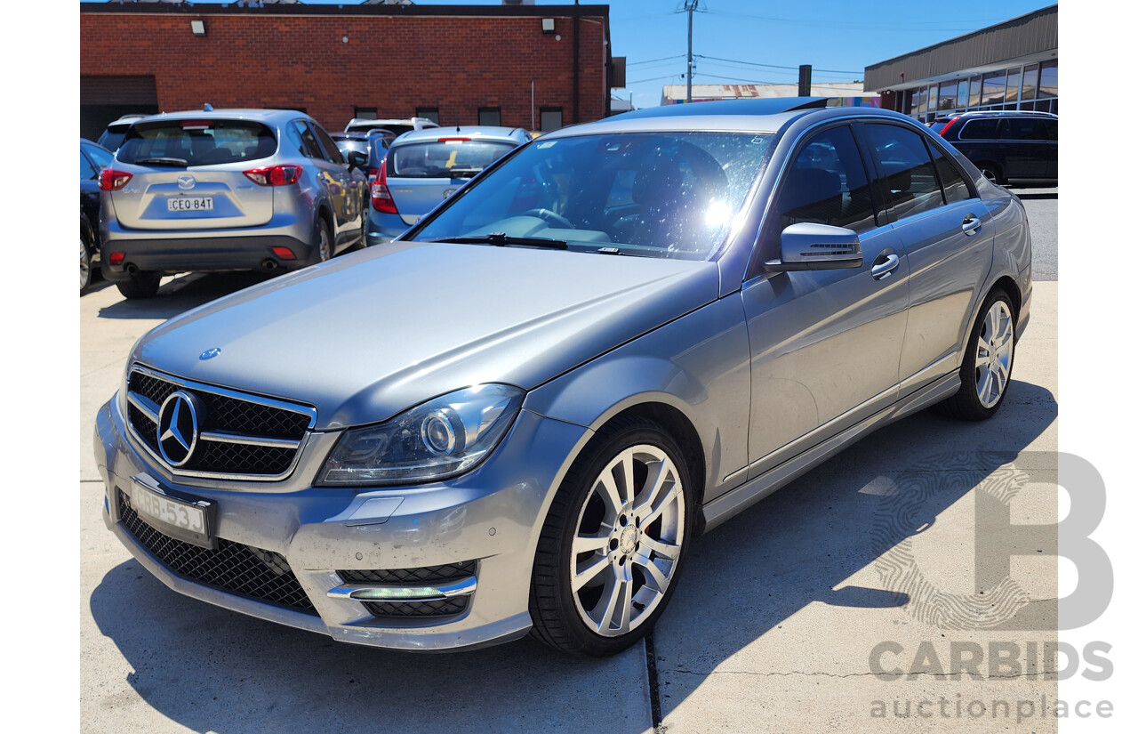 11/2013 Mercedes-Benz C250 Avantgarde BE W204 MY13 4d Sedan Silver 1.8L