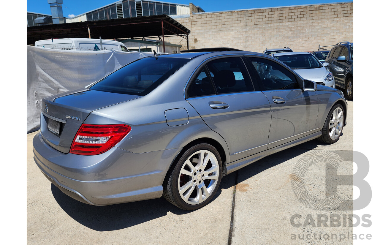 11/2013 Mercedes-Benz C250 Avantgarde BE W204 MY13 4d Sedan Silver 1.8L