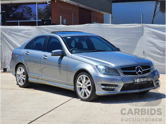 11/2013 Mercedes-Benz C250 Avantgarde BE W204 MY13 4d Sedan Silver 1.8L