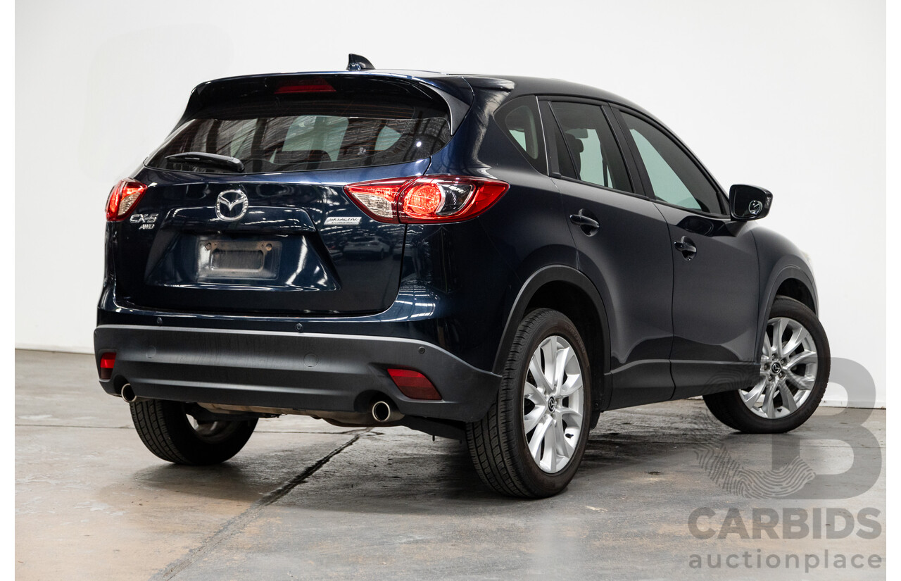 6/2014 Mazda Cx-5 Akera (4x4) MY13 UPGRADE 4d Wagon Blue 2.2L