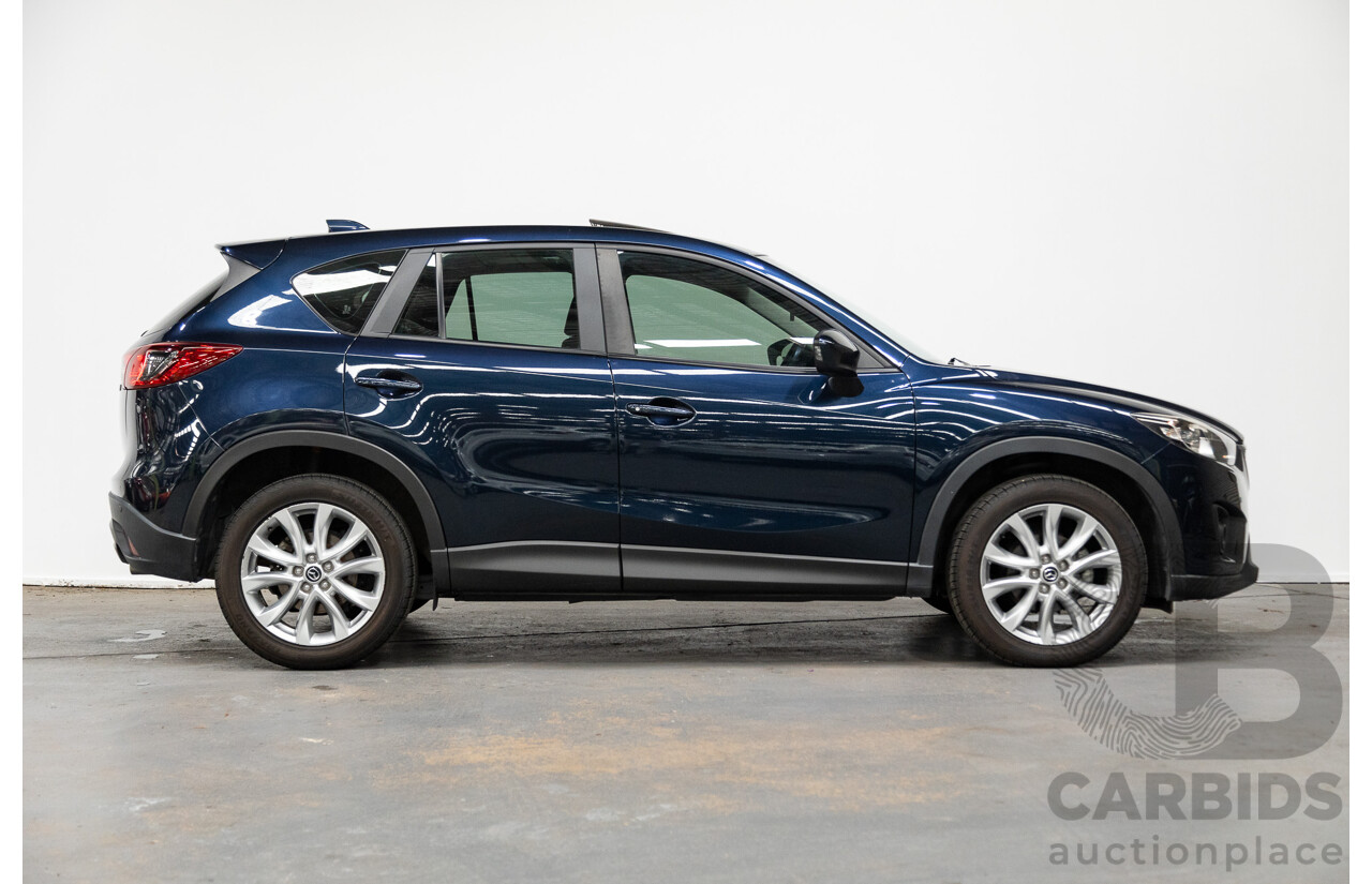 6/2014 Mazda Cx-5 Akera (4x4) MY13 UPGRADE 4d Wagon Blue 2.2L