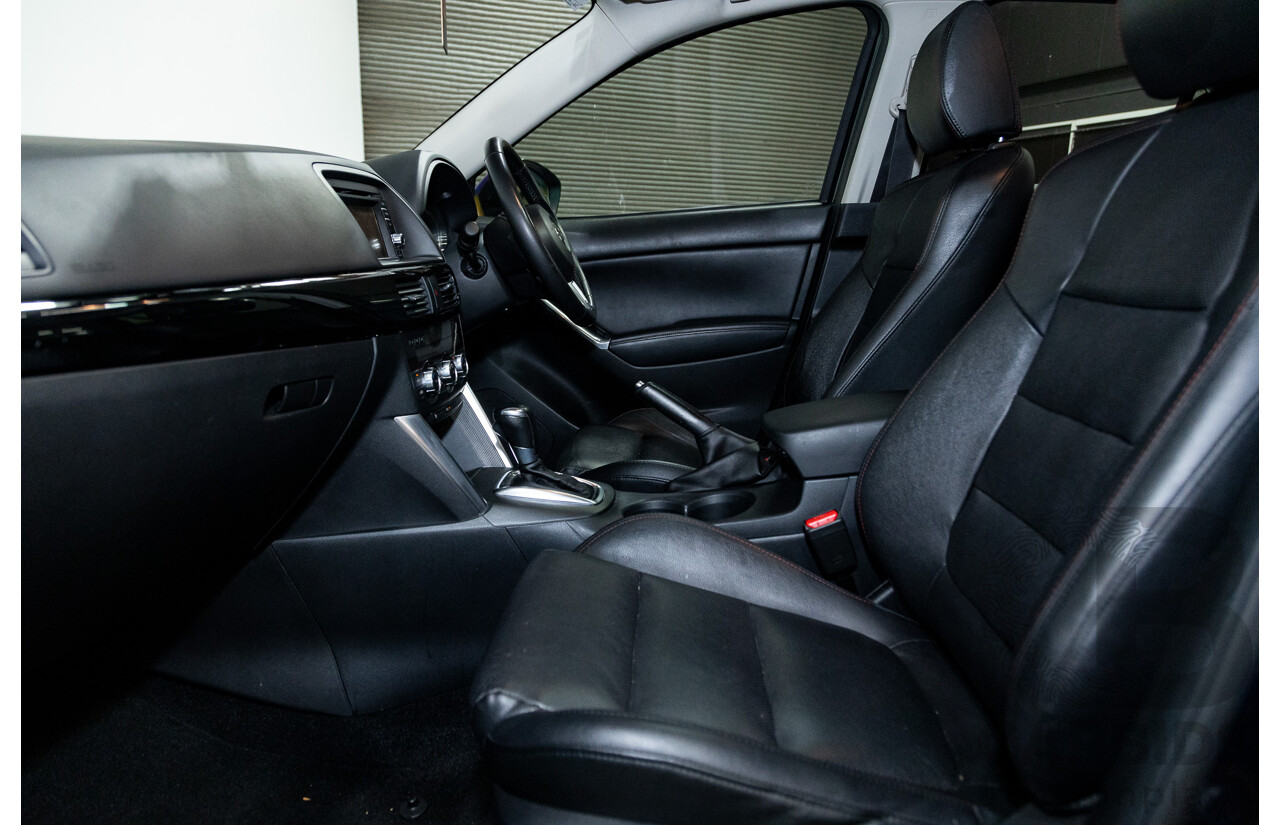6/2014 Mazda Cx-5 Akera (4x4) MY13 UPGRADE 4d Wagon Blue 2.2L