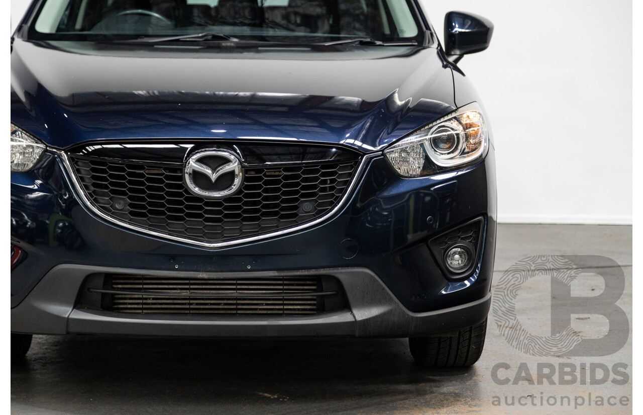 6/2014 Mazda Cx-5 Akera (4x4) MY13 UPGRADE 4d Wagon Blue 2.2L