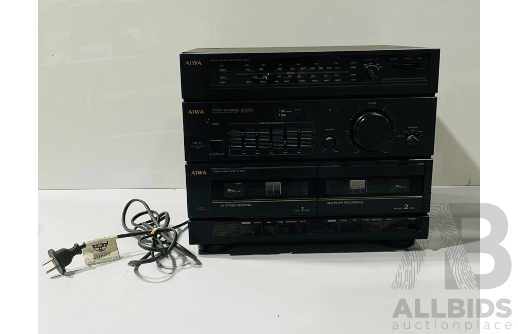 AIWA Stereo Cassette Receiver