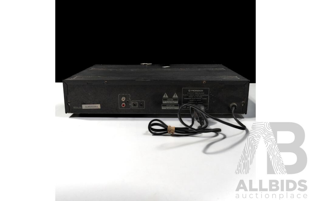 Pioneer Compact Disc Player PD4100