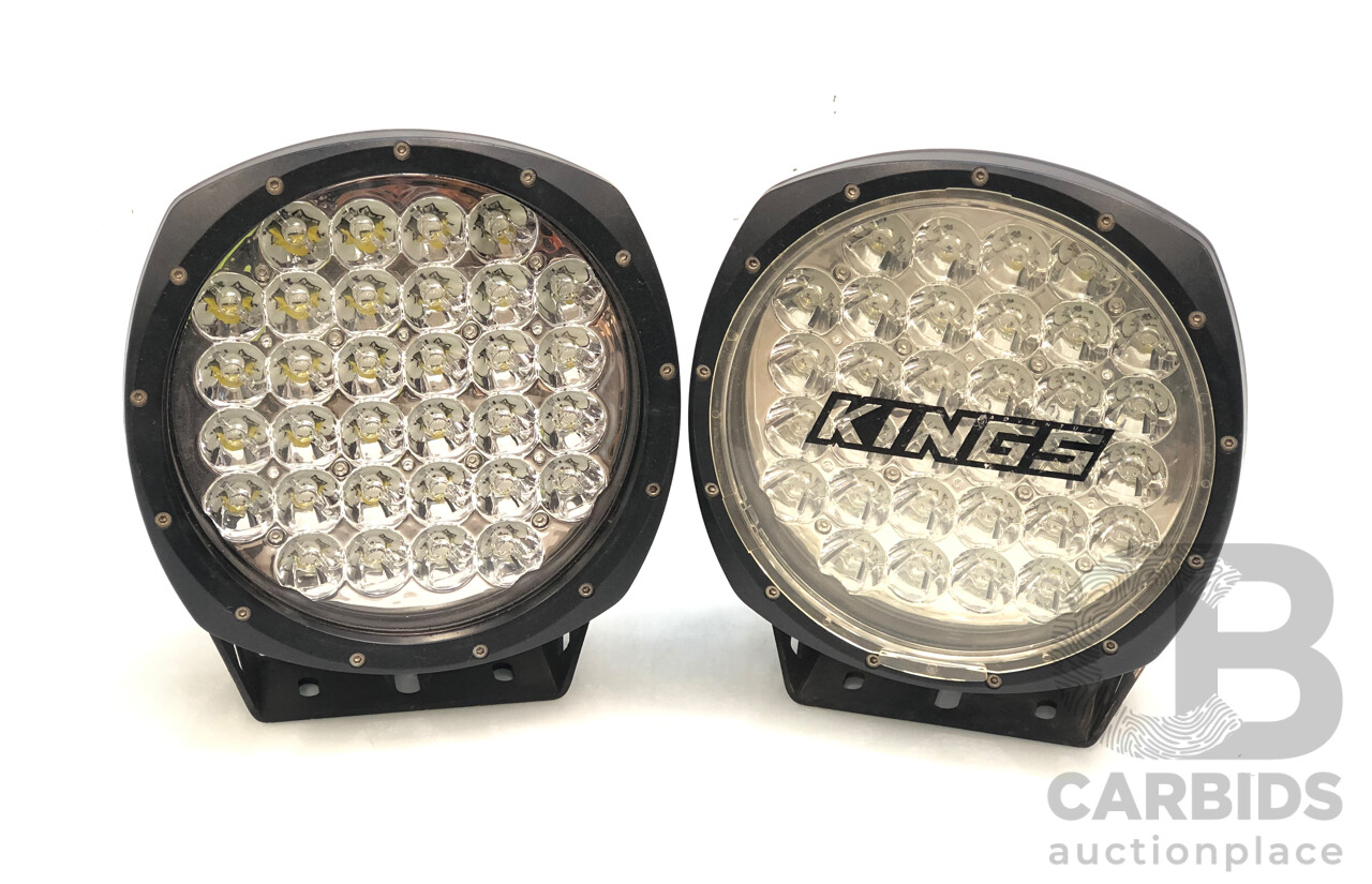 Kings 7 Inch LED Driving Lights - Lot of Two