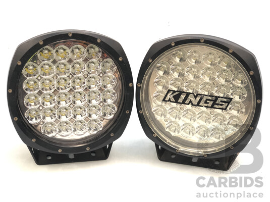 Kings 7 Inch LED Driving Lights - Lot of Two