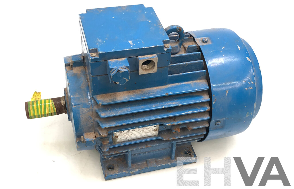 Western Electric IE3 Industrial Asynchronous Electric Motor