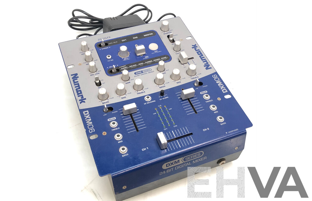 Numark DXM06 Two Channel 24 Bit Digital DJ Mixer