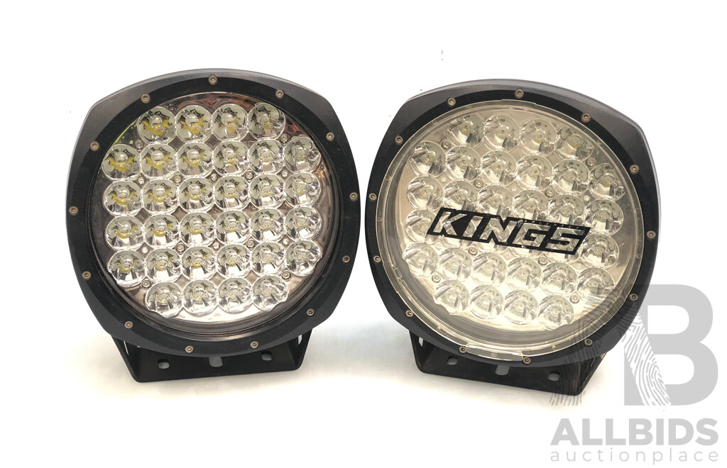 Kings 7 Inch LED Driving Lights - Lot of Two