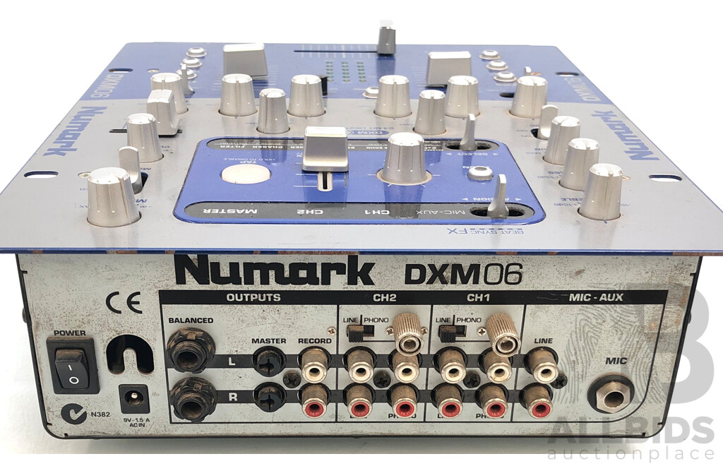 Numark DXM06 Two Channel 24 Bit Digital DJ Mixer