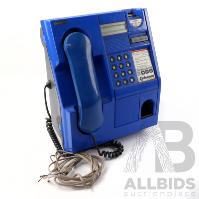 Telecom Australia Blue Public Pay Phone