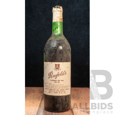 Penfolds Kalimna Bin 28 Light Dry Red Vintage 1972