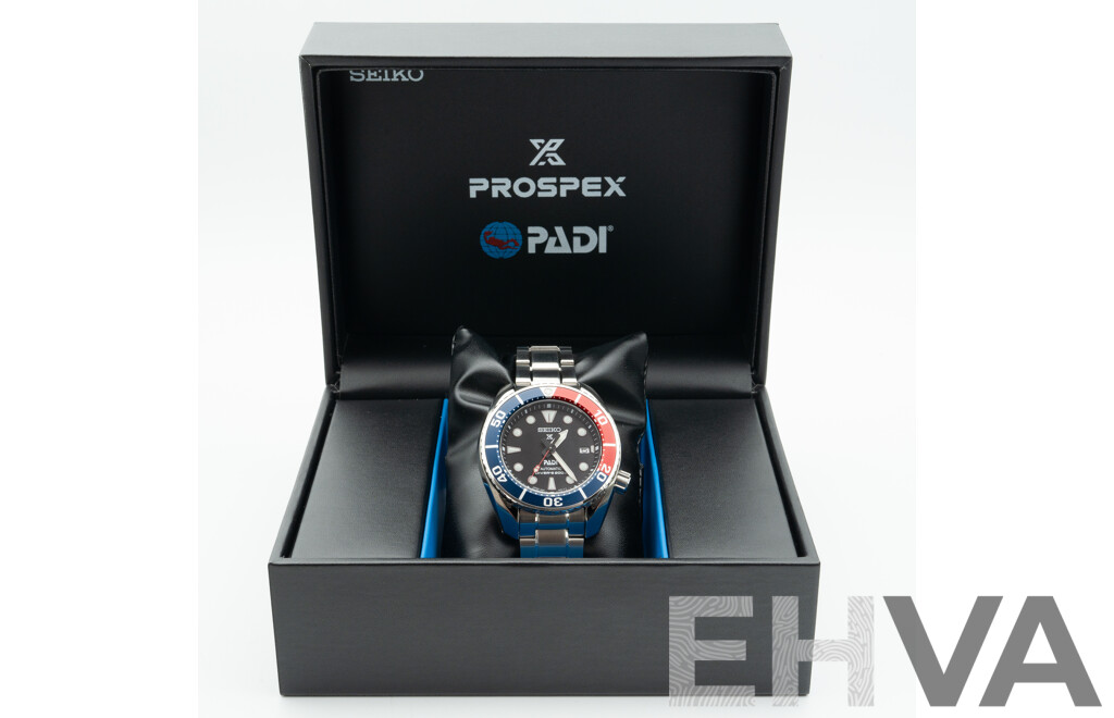 Seiko PADI 45mm Prospex Sumo, Model SPB181J1