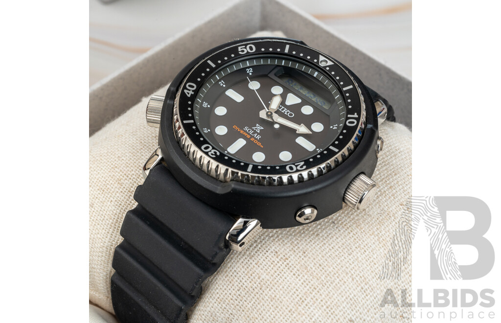 Seiko 47mm Prospex Sea 'Arnie' Solar Watch, Model SNJ025P1
