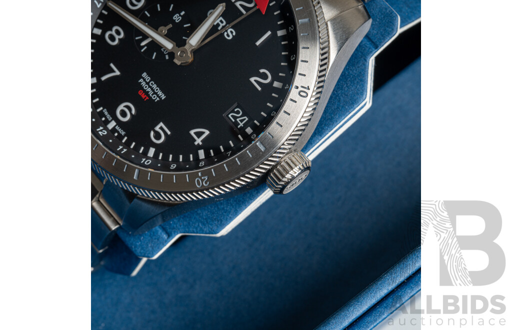 Oris 44mm ProPilot Big Crown GMT, Model 01 748 7756 4064-07 8 22 08