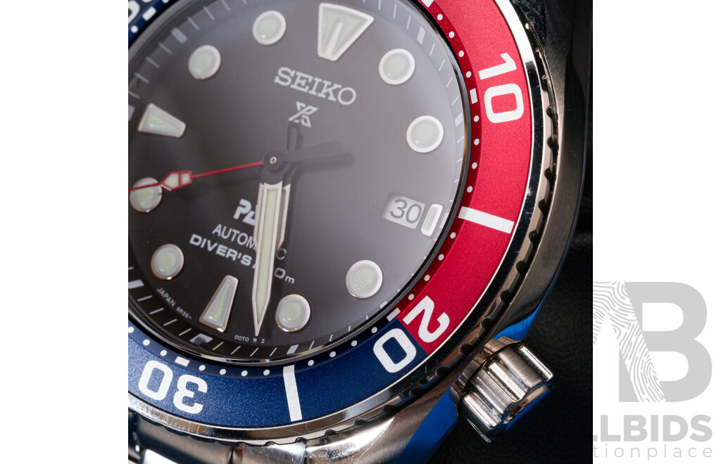 Seiko Prospex Sea with Pepsi Bezel