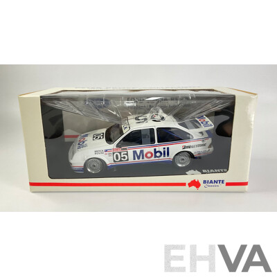 Vintage Diecast Biante Classics Ford Sierra, 1989 Bathurst, Peter Brock Collection with COA Signed by Peter Brock- 1:18 Scale