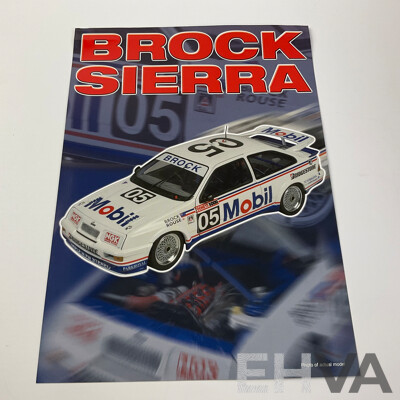 Vintage Diecast Biante Classics Ford Sierra, 1989 Bathurst, Peter Brock Collection with COA Signed by Peter Brock- 1:18 Scale