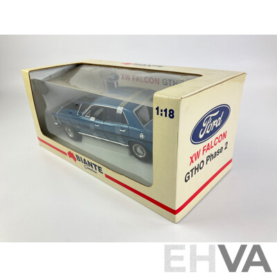 Vintage Diecast Biante Classics Ford XW Falcon GTHO Phase 2 with COA - 1:18 Scale