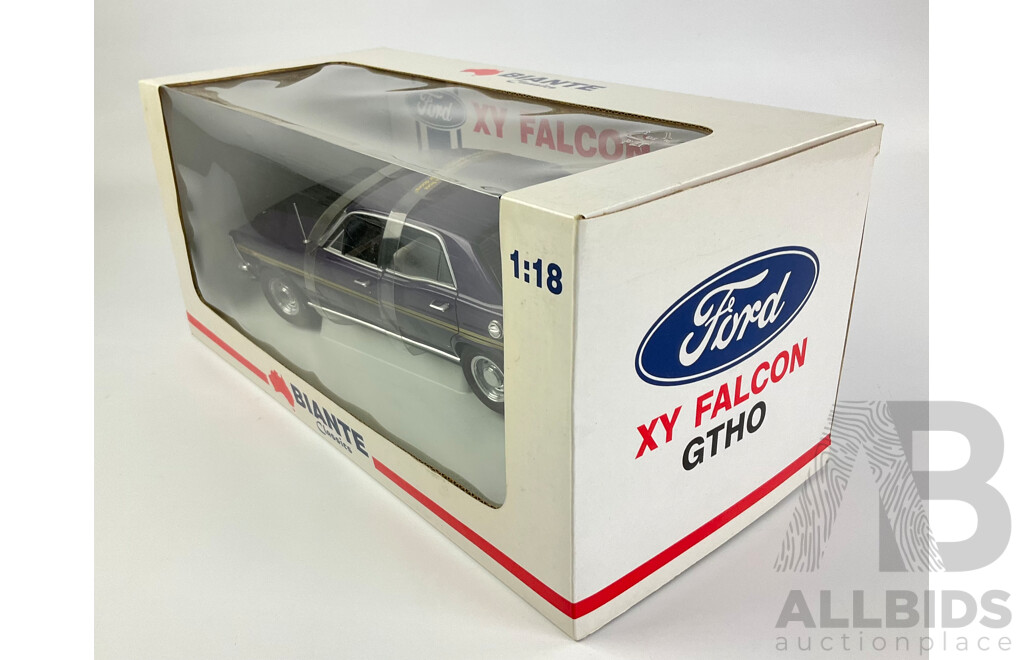 Vintage Diecast Biante Classics, Ford XY GTHO with COA - 1:18 Scale